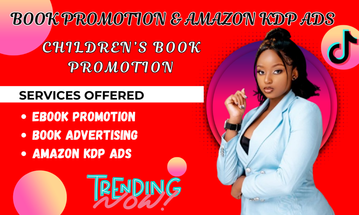 I Will Do Children Book Promotion, eBook Promotion, Book Advertising & Amazon KDP Ads