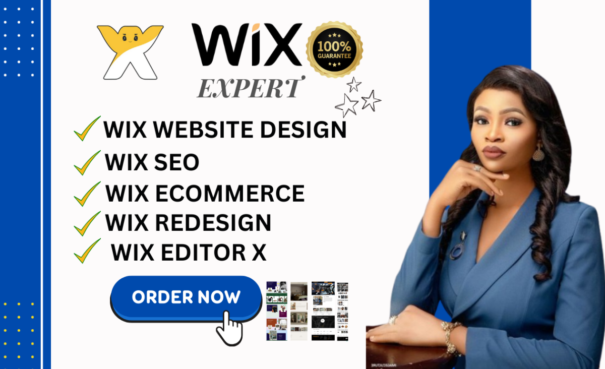 I Will Create Stunning Websites with Wix Editor X and Wix Studio