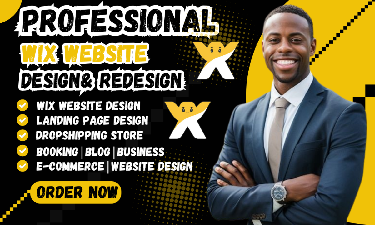 I Will Provide Wix Website Redesign and Custom Wix Website Design & E-commerce Solutions