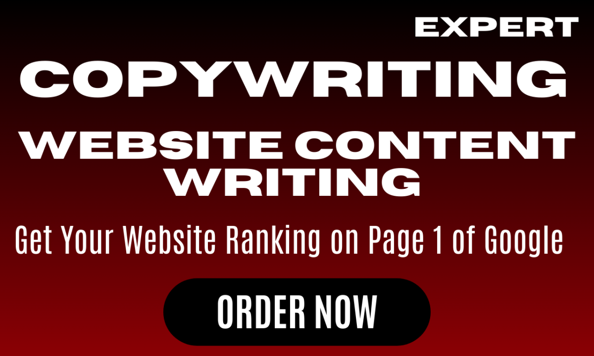 Professional Copywriting for Website Content and Website Copy