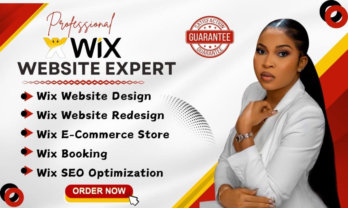 I Will Design and Redesign Wix Websites for You