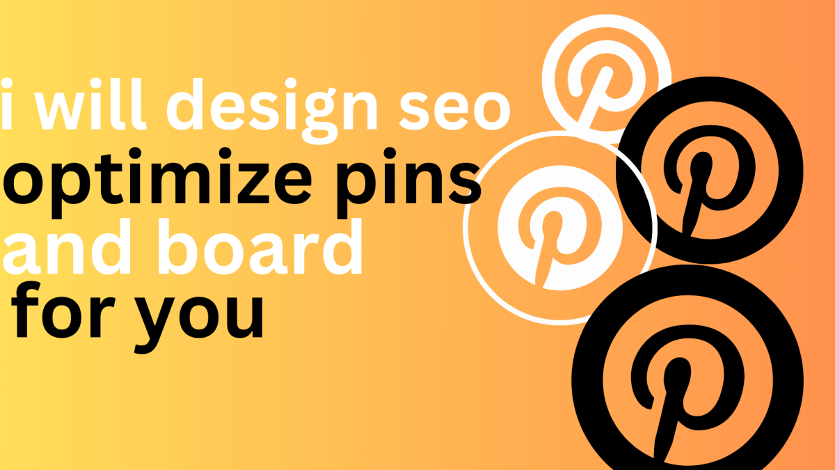 I will create SEO optimized pinterest pins, posts, and boards as a marketing expert