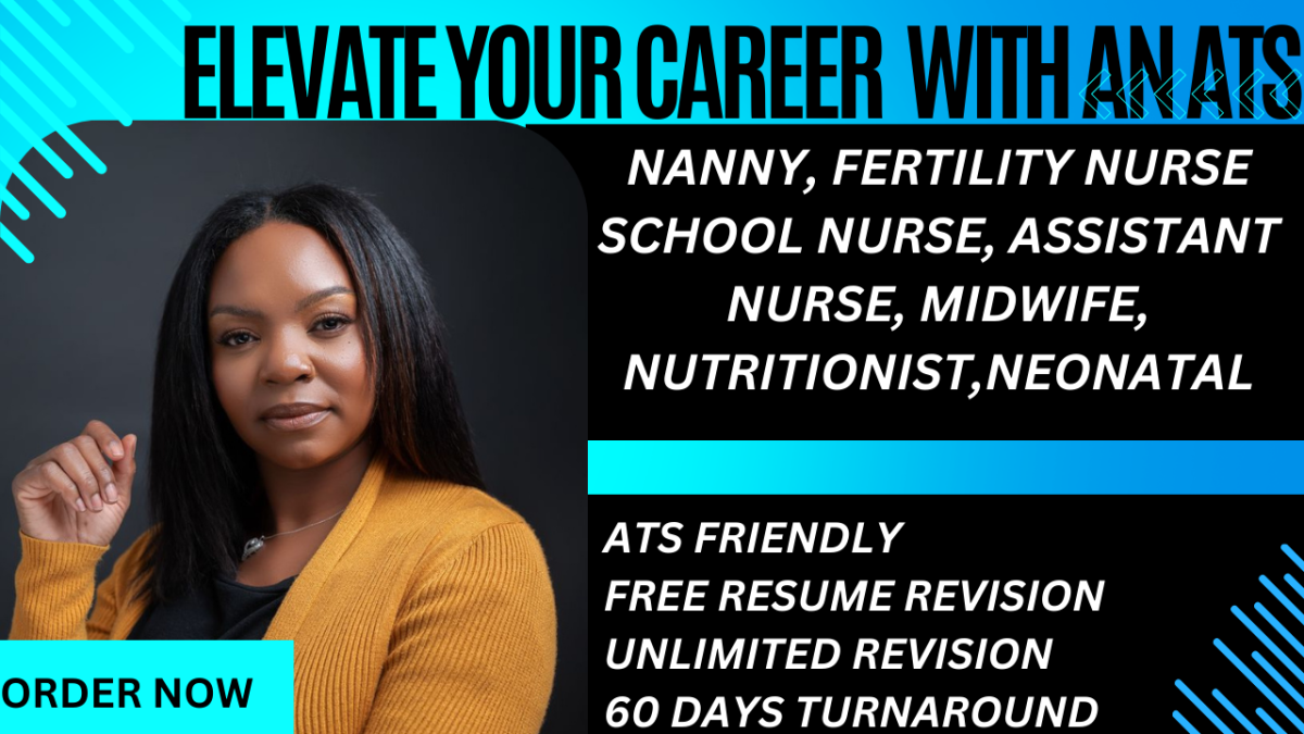 I will write a nanny, nursing, neonatal and healthcare resume