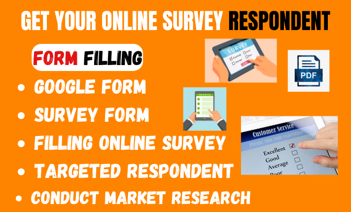 I will conduct over 1000 survey respondent filling online google forms