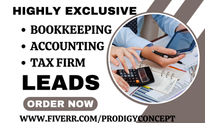 Generate Highly Converting Bookkeeping Leads: MCA Accounting, Finance & Tax Leads