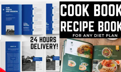 I Will Write and Design a Recipes Cookbook with Kindle eBook Formatting for Amazon KDP