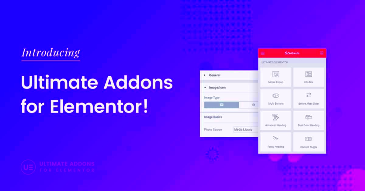 Introducing the Ultimate Addons for Elementor