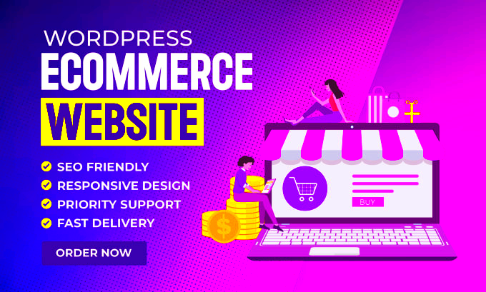 Build a wordpress ecommerce website online store by Webyservice  Fiverr