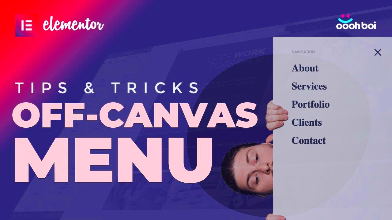 Offcanvas Menu in Elementor PRO  YouTube