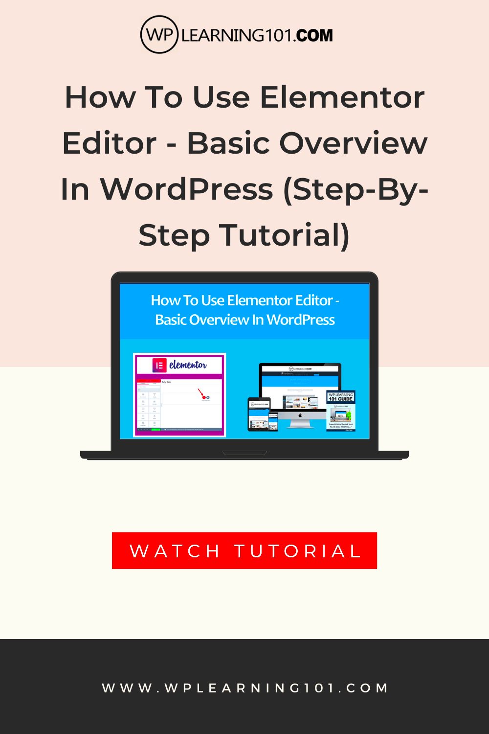 How To Use Elementor Editor  Basic Overview In WordPress StepByStep 