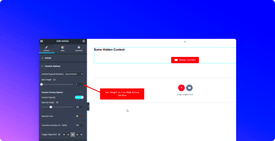 How To Show or Hide Elementor Sections on Click in 2024