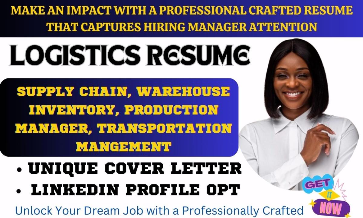 I Will Revamp Your Warehouse, Procurement Manager, FAANG, Supply Chain, and Logistics Resume