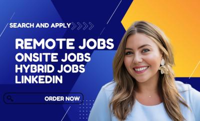 I Will Job Search, Apply for Remote Jobs, and Manage Job Applications with a Reverse Recruiter