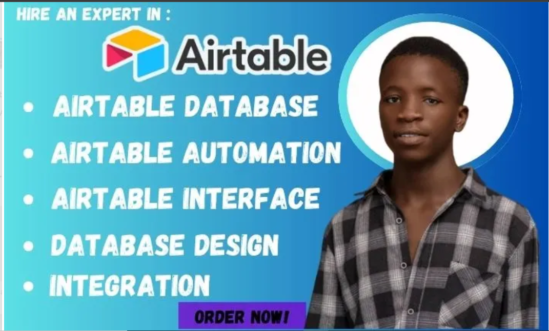 I Will Setup Airtable, Airtable Database, Softr Webapp, Zapier, and Airtable Automation