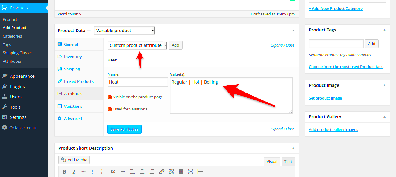 How to Use Product Attributes in WooCommerce 2020