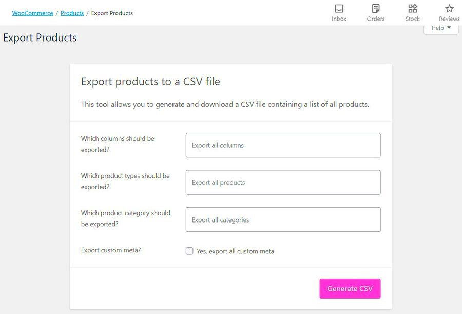 How to Export WooCommerce Products  Complete Guide 2022