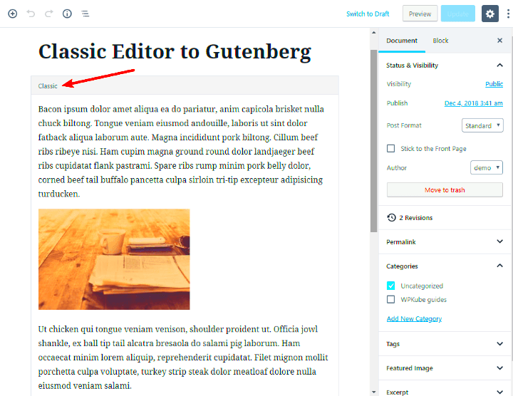 Wordpress Gutenberg Complete Tutorial  FallingBrick