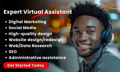 Be Your Personal Virtual Assistant for Social Media and Digital Marketing