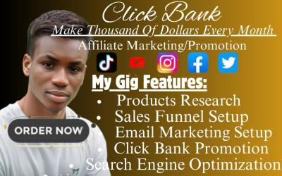 Boost Your Affiliate Marketing with ClickBank and Amazon Websites for Passive Income