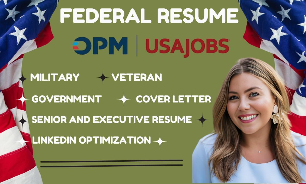 I Will Write Professional USA Jobs Federal Resume Writing Services for Engineering Resumes