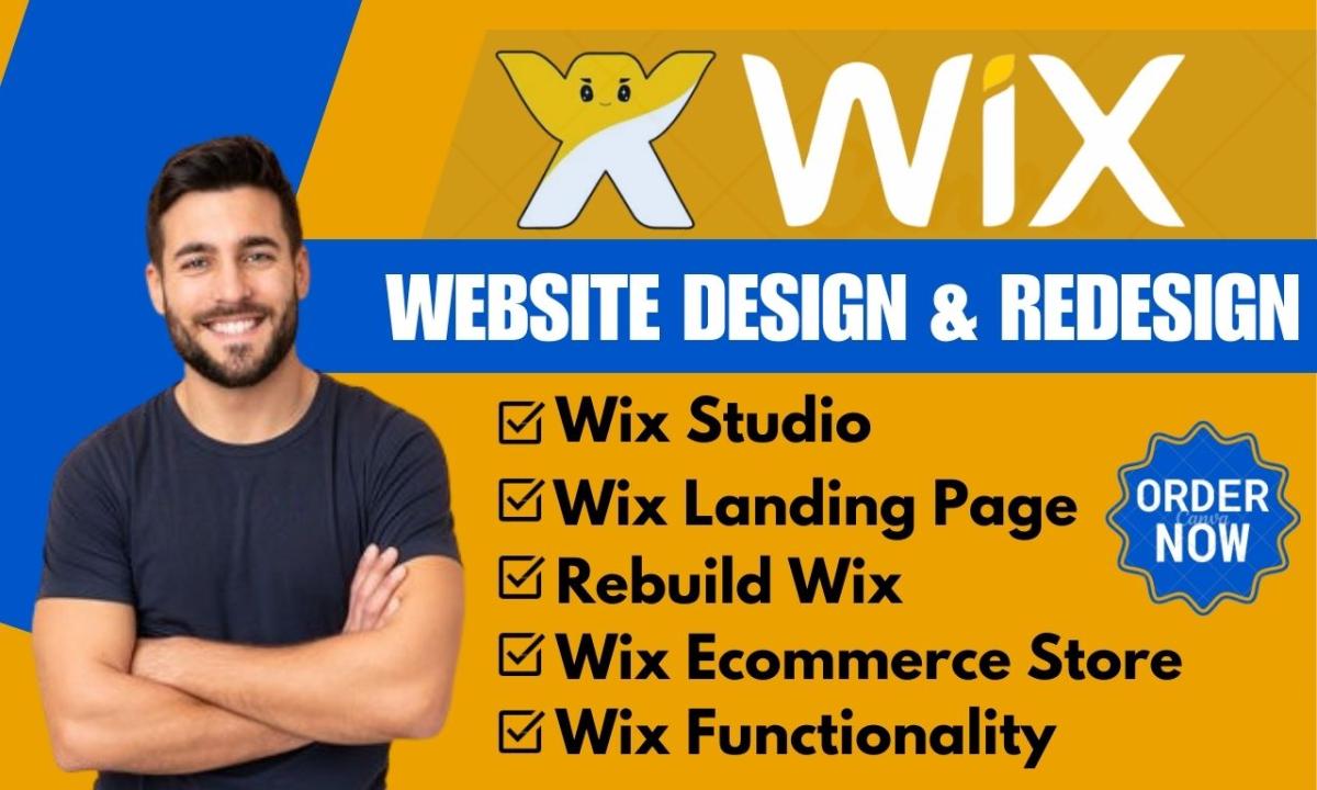 I Will Redesign Your Wix Website, Including Booking, Online Course Membership & Wix Studio Features