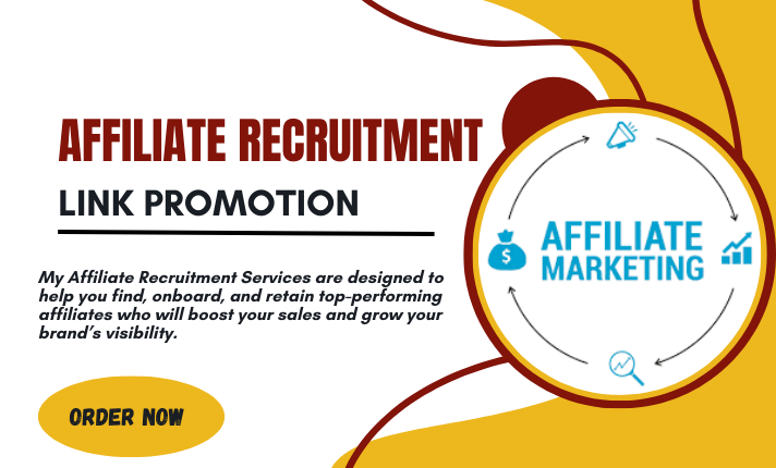 I Will Do Affiliate Recruitment and Promote T-Shirt Affiliate Links to Generate Sales