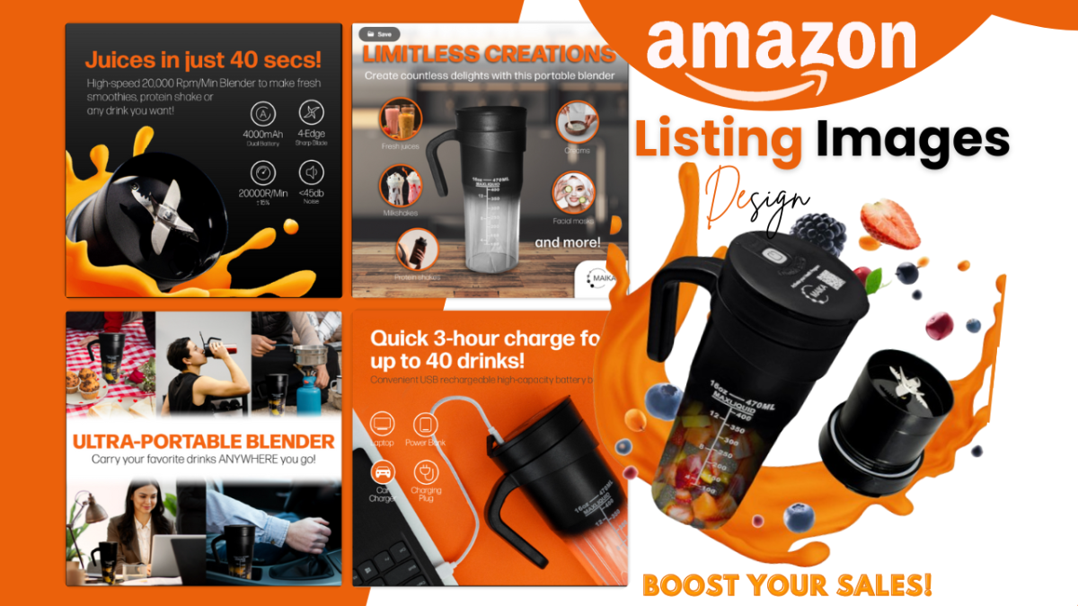 I Will Design Amazon Product Infographics and Listing Images with Content