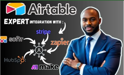 I Will Setup Airtable and Integrate with Softr, Zapier, Stripe, Make, and CRM