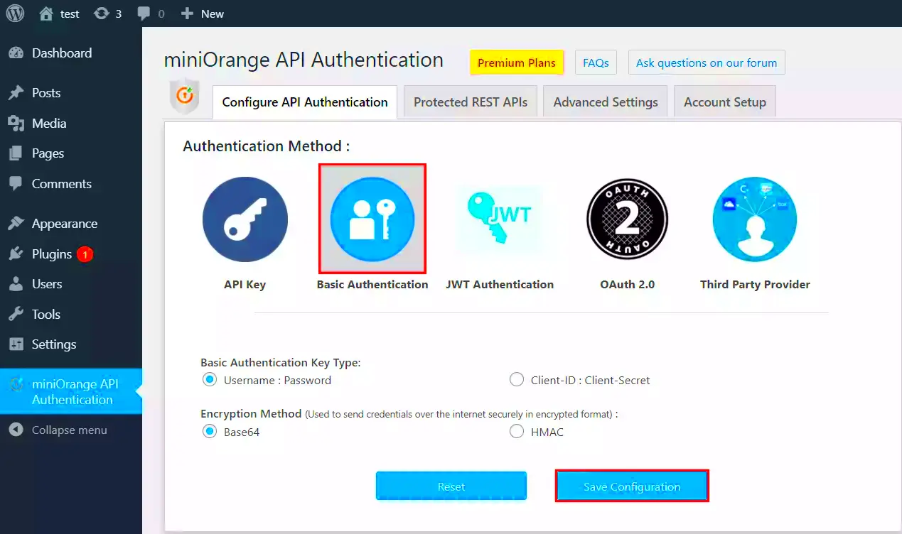 Basic Authentication for WordPress REST APIs