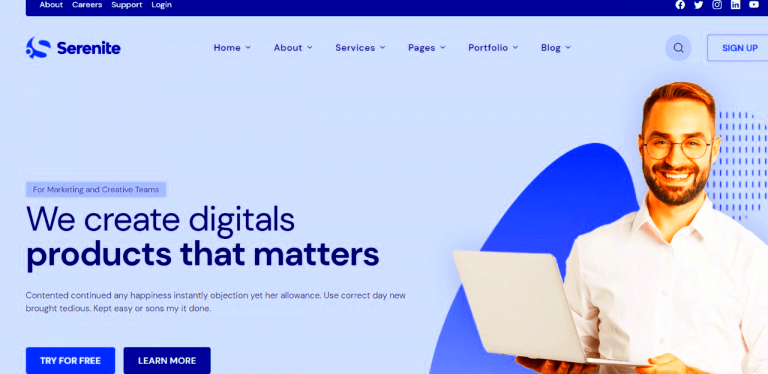 20 Best SaaS Startup Multipurpose Technology WordPress Theme 2023  RSTheme