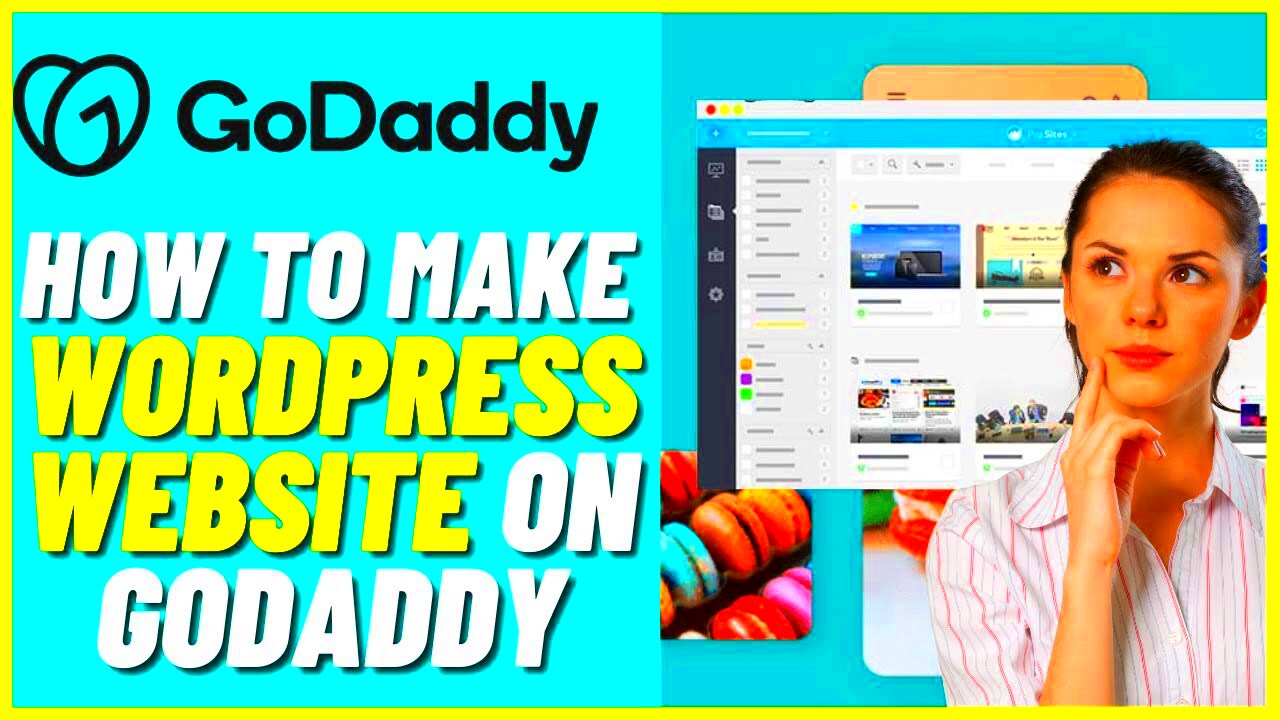 GoDaddy WordPress Setup  How to Make WordPress Website on GoDaddy 