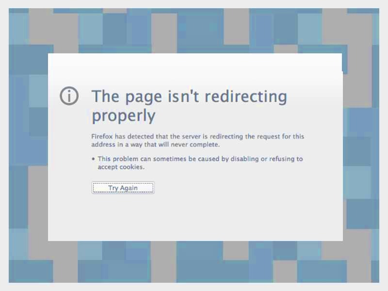 How to Fix The Page isnt Redirecting Properly  Grace Themes