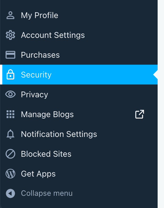 Enable TwoStep Authentication  WordPresscom Support