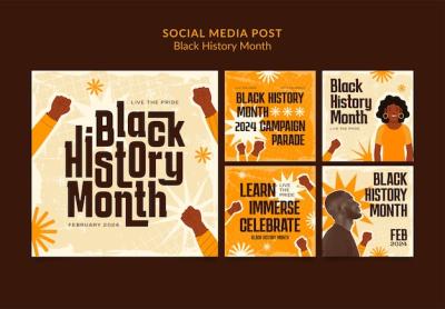 Black History Month Celebration Instagram Posts – Free to Download