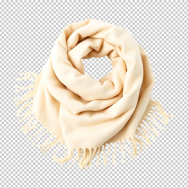 Cream Cotton Cashmere Scarf PNG – Free Download