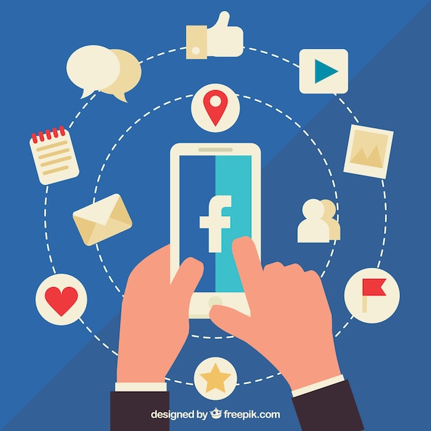Facebook Influencer Background – Free Stock Photo for Download