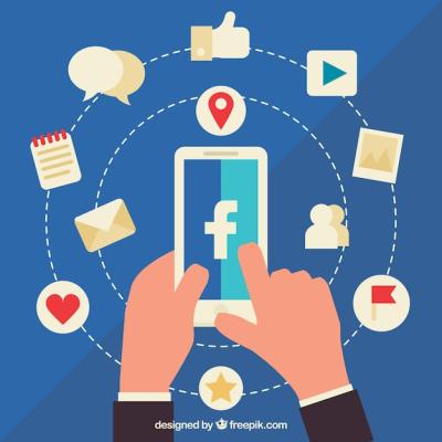 Facebook Influencer Background – Free Stock Photo for Download