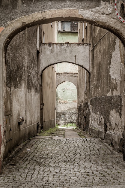 Vertical Shot of an Archway in a Building – Free Download