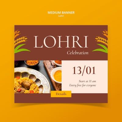 Lohri Festival Celebration Template – Free Download