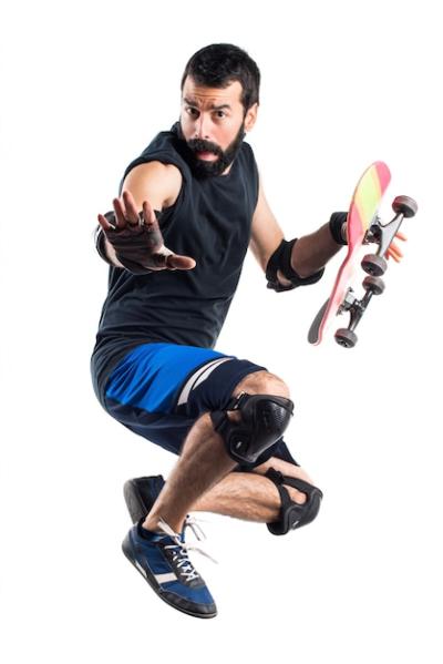 Surprised Skater Jumping – Free Stock Photo, Download for Free