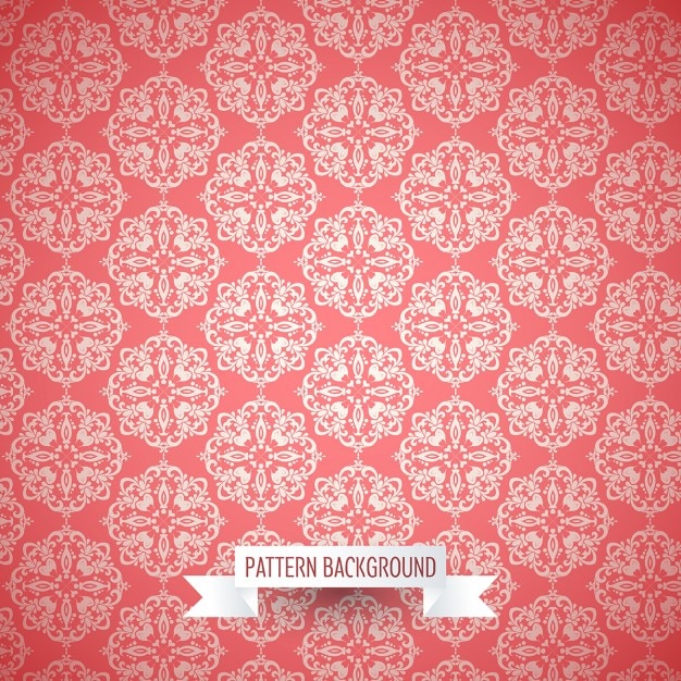 Decorative Pattern with Ornamental Shapes – Free Download