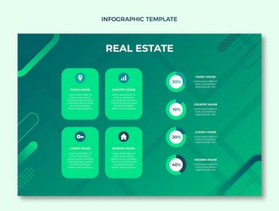 Gradient Real Estate Graphics for Stunning Visuals – Free Download