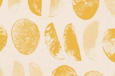 Handmade Yellow Circle Pattern Background – Free Download