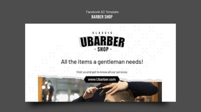 Barbershop Social Media Promo Template – Free Download