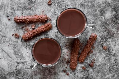 Delicious Flat Lay Chocolate Arrangement – Free Stock Photo for Download