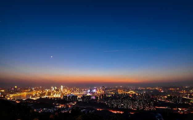 Modern City at Night – Free Download Free Stock Photo