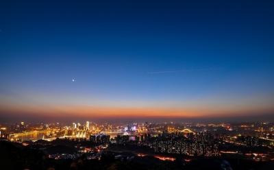 Modern City at Night – Free Download Free Stock Photo