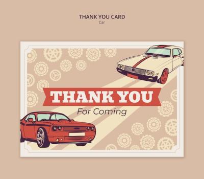 Hand Drawn Car Garage Template – Free Download