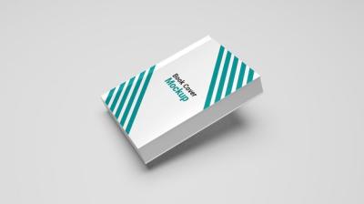 Stunning PSD Book Cover Mockup – Free Download