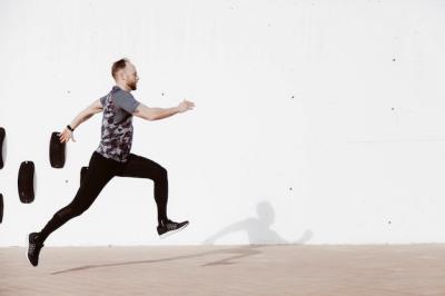 Athletic Young Man Running – Free to Download Stock Photo